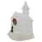 9" LED Icy Crystal Glitter Snow Globe Christmas House